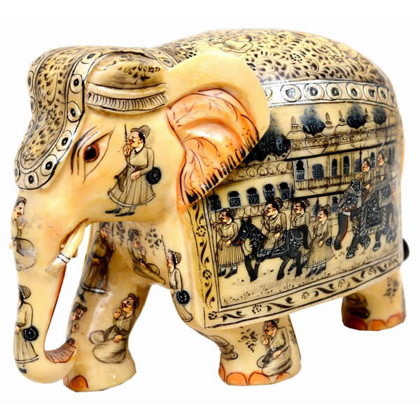 resin Elephant Statue-5 inch