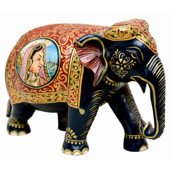 teak-wood Elephant sculpture-5 inch