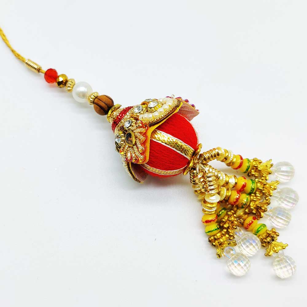 Lumba Rakhi Designer Handmade-GFT-EX-LUMA-008