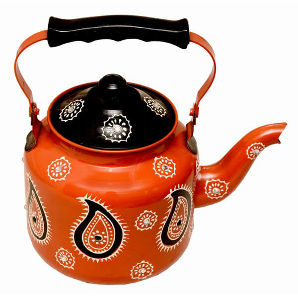 Red Iron Kettle
