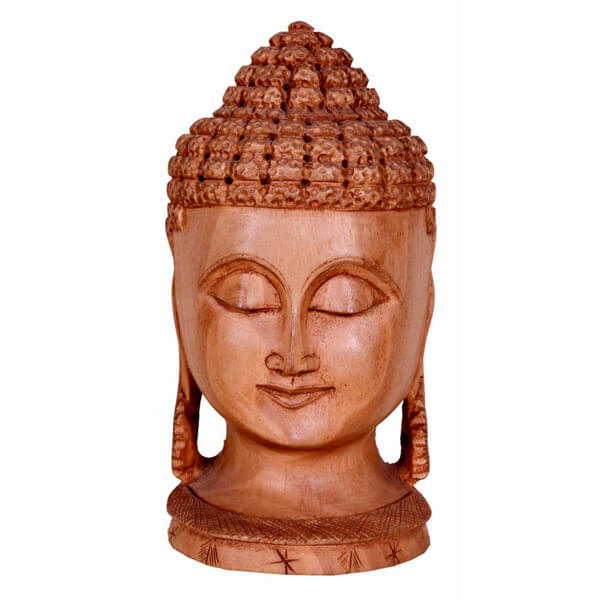 Relaxing head of Budha