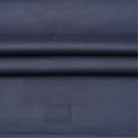 Unstitched Trouser-1-3 Meter Solid Twill Fabric Navy Blue -90514