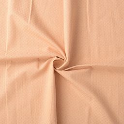 Cream Small Square Design Cotton Handloom Jacquard Fabric-40138