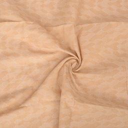 Cream Unique Pattern Cotton Handloom Jacquard Fabric-40139