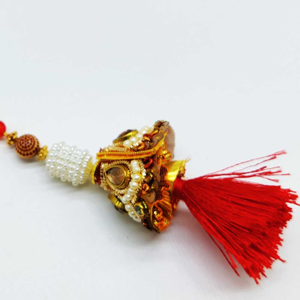 Lumba Rakhi Designer Handmade-GFT-EX-LUMA-010