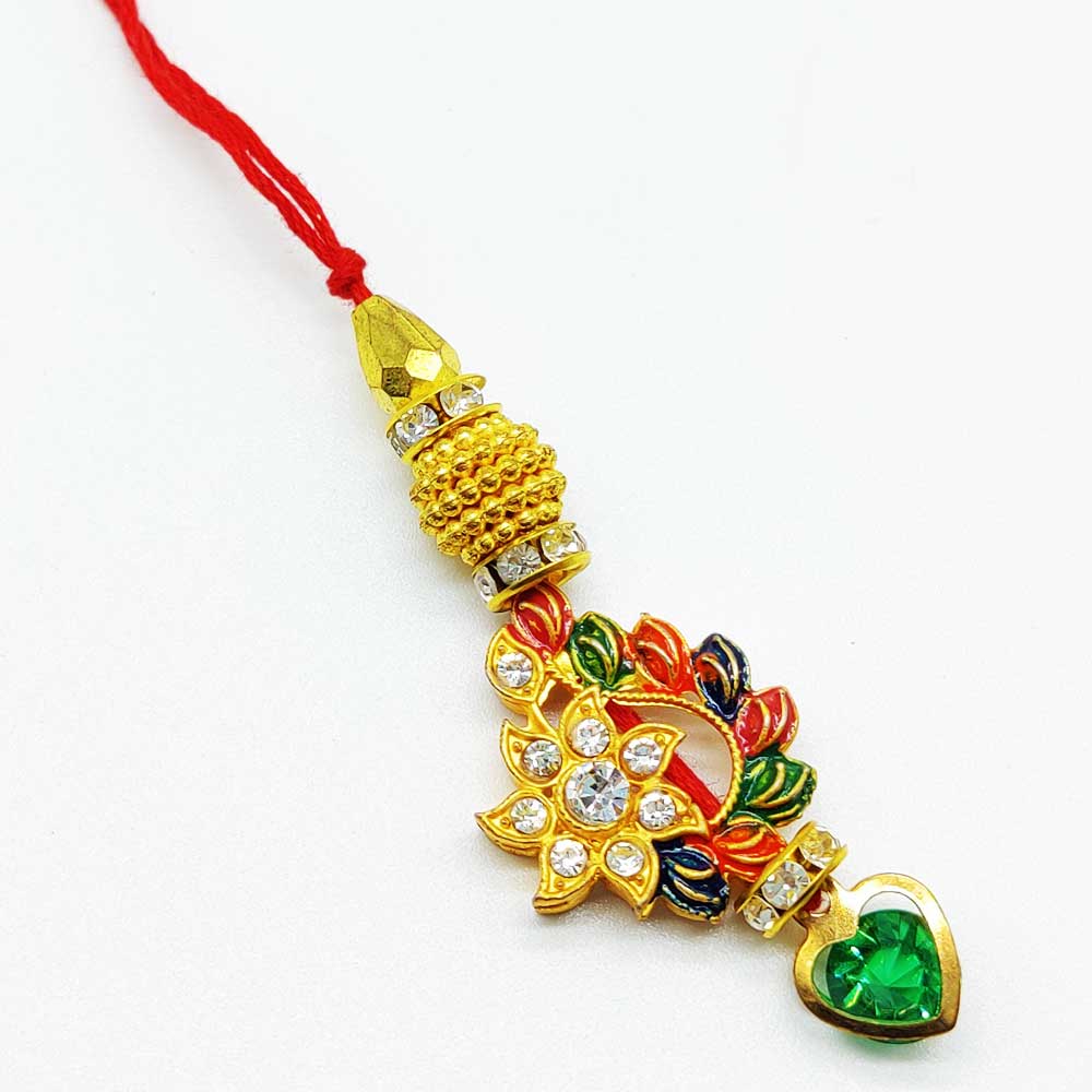 Lumba Rakhi Designer Handmade-GFT-EX-LUMA-012