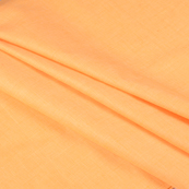 Orange Handloom Cotton Fabric-40391