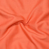 Orange Plain Handloom Cotton Fabric-40573