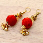 Handmade Decorative Handing Beaded Latkans-0055